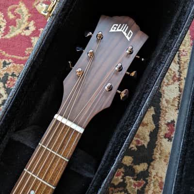 Guild D-240E Dreadnought Acoustic-Electric Guitar 2022 Natural Satin w/Case #G22116584 image 3