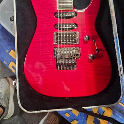 Jackson USA Select Series SL-1F Soloist 2003 - 2009 - Transparent Red image 3