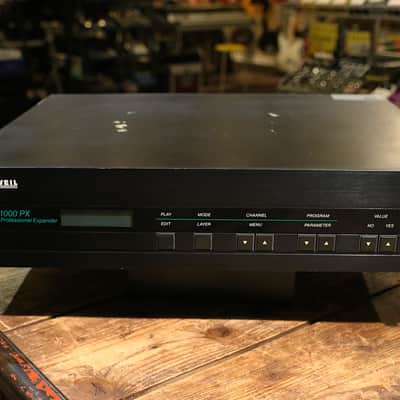 Kurzweil 1000 Series Rackmount Digital Expander Sound Module 1988 - 1992 - Black image 1