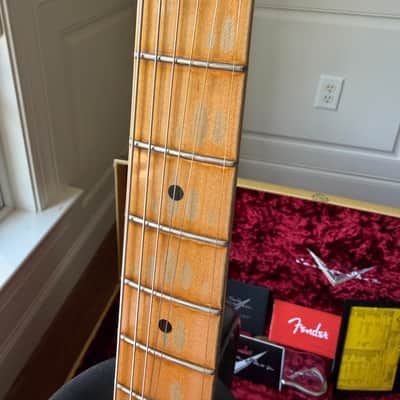 2019 Fender Custom Shop Esquire Telecaster ‘56 NAMM Relic Limited - Wide Fade 2 Color Sunburst image 8