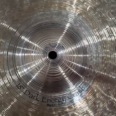 Paiste 18" Signature Dark Energy Mark I Crash Cymbal (Near Mint!) image 7