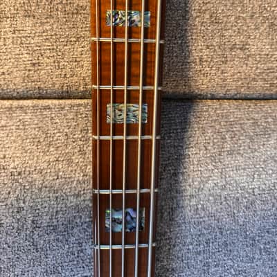 Sire Marcus Miller P10dx w/Major Upgrades 5-String Bass Roasted Flame Maple Fretboard, Natural 2023 - NT (Natural), TS (Tobacco Sunburst) image 16