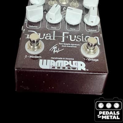 Wampler Dual Fusion Tom Quayle Signature Overdrive 2010s - Red Sparkle - X17353 image 2