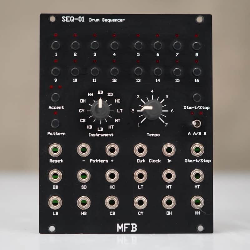 MFB SEQ-01 Drum Sequencer Eurorack Module #58347 image 1