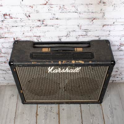 Marshall 1975 Modified Guitar Amplifier Cabinet Converted 2100 w/Original Celestion G12 Blackback Speakers & Original Panels Included VINTAGE image 2