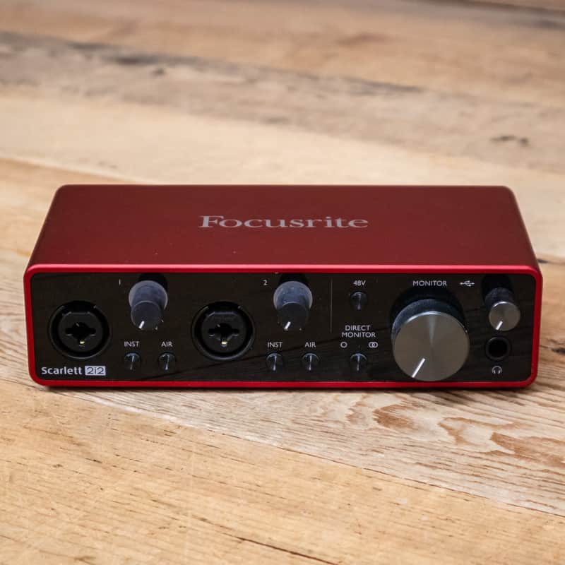Focusrite Scarlett 2i2 (3rd Gen) USB Audio Interface Studio Recording U284387 image 1