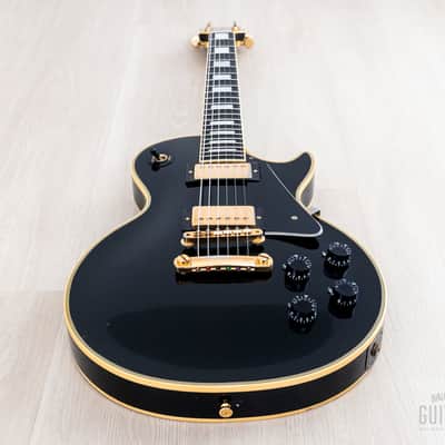1993 Gibson Historic ‘57 Les Paul Custom Black Beauty LPB7 w/ '57 Classic PAFs & Case image 10