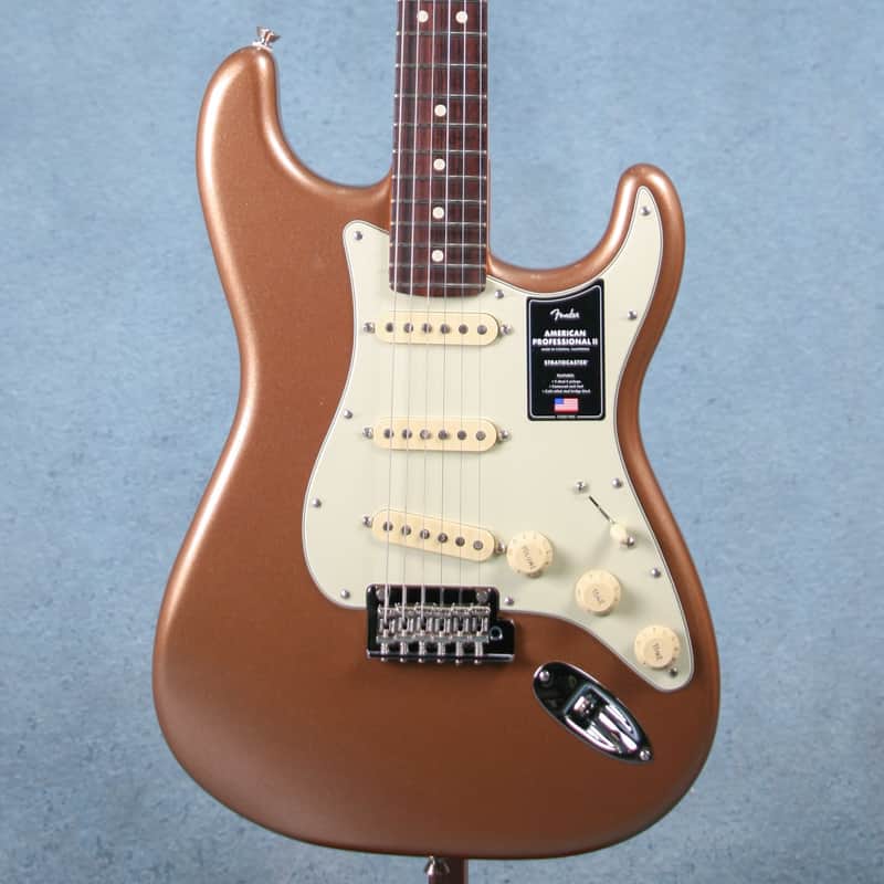 Fender DE American Professional II Stratocaster - Firemist Gold - US240012131 - Clearance image 1