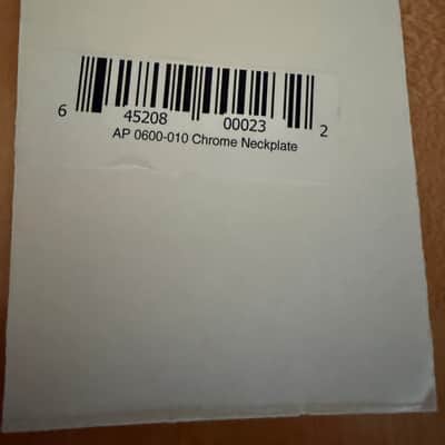 Allparts Chrome Neckplate Chrome AP 0600-010 image 2