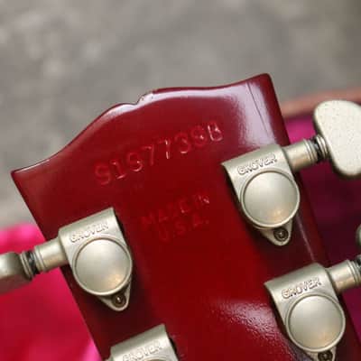 Gibson Es335 Dot Reissue Cherry Flame 1997 image 8