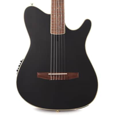 Ibanez TOD10NTKF - Nylon String Acoustic Electric - Transparent Flat Black image 4