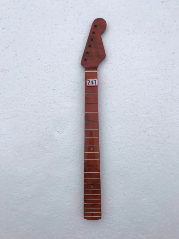 Strat Style Flamed Maple Guitar Neck image 1