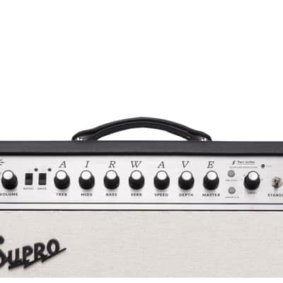 Supro 1825R Airwave 25-Watt 1x12" Guitar Combo 2025 - Present - Black image 3