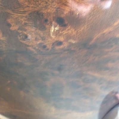 Last Price Drop 1980s Gretsch Square Badge Drum Set: 5-Ply Jasper Centennial Shells Walnut Burl image 8