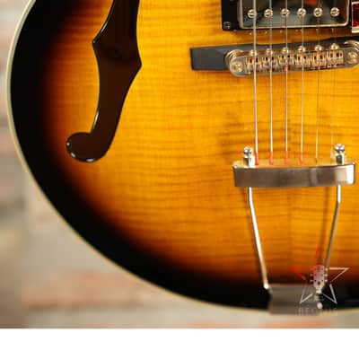 IBANEZ AF95FM AYS - Flame Maple Antique Yellow Sunburst image 4