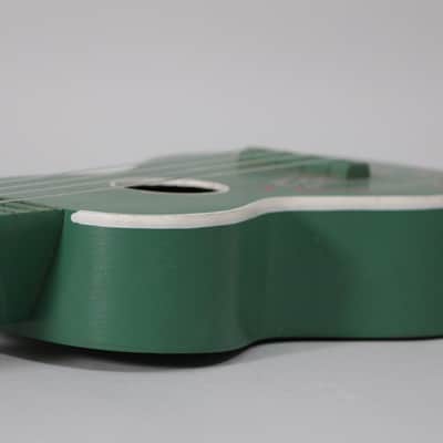 Vintage Harmony Soprano Ukulele Green Finish Island Stencil image 4