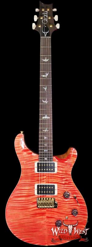 PRS Wild West Guitars 25th Anniversary Limited Run Wood Library Artist Package Custom 24 Piezo Salmon (Private Stock Color) 8.50 LBS (US Only / No International Shipping) image 1