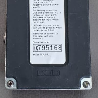 DOD Bass Stereo Chorus FX62 image 7