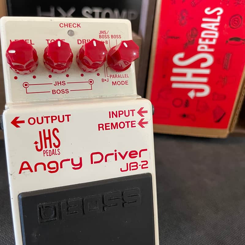 Boss JB-2 JHS Angry Driver 2017 - Present - White/Red | Reverb