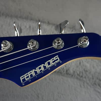 Fernandes PJ Bass - FRB-45 - Blue - 32" Scale image 8