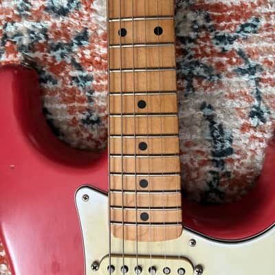 Fender Vintera Road Worn '50s Stratocaster 2020 - 2021 - Fiesta Red image 4