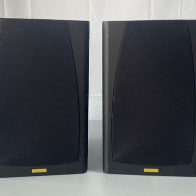 Jamo 38 Bookshelf Speakers HiFi Stereo Vintage Home Audio Denmark Black Grills image 1