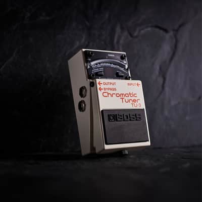 BOSS TU-3 Chromatic Tuner Pedal with Sharp 21-Segment LED Meter, Accu-Pitch Sign, Chromatic Mode, Guitar and Bass Modes image 5