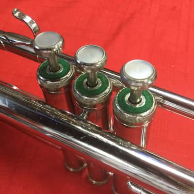 Olds Special Nickel Silver Bb Trumpet 1977 Fullerton California image 8