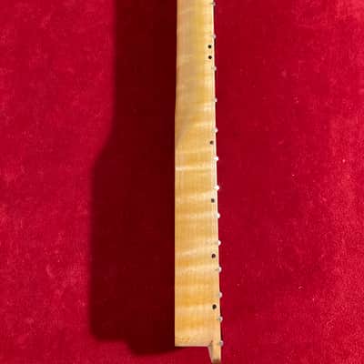 Unbranded Quality One Piece S Style Flame Maple Neck Laquered #1 image 14