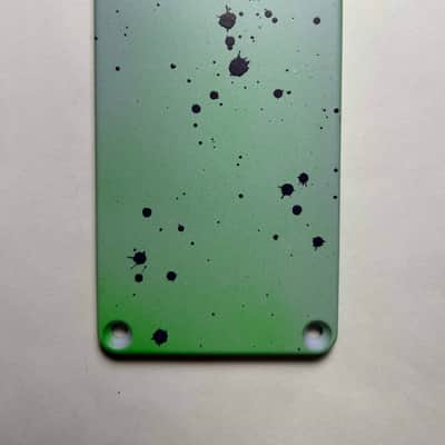 AlfaTone Blast Master #4 2024 - Green Purple Splatter (Colorsound One Knob Fuzz style guitar pedal) image 2