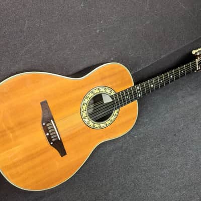 Ovation Pacemaker 1115-4 12-String Acoustic Guitar Natural Finish Made In USA image 16