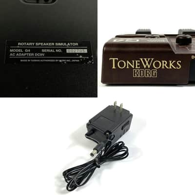 Korg ToneWorks G4 Rotary Speaker Simulator 2000s - Brown TGHM | Reverb