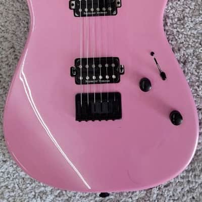 Charvel Pro-Mod Plus San-Dimas Style 1 HH HT E, Ebony Fingerboard, Platinum Pink image 1