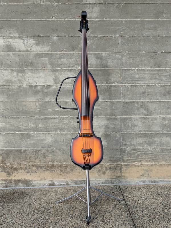 Palatino VE-500 3/4 Electric Upright Bass, Sunburst image 1