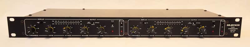 Drawmer DL221 Dual Compressor Limiter image 1