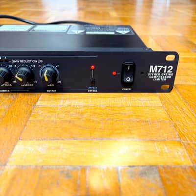 JBL M712 Two Channel Stereo Gating Compressor Limiter Rack Mount! The tools you need in 1 box! image 13
