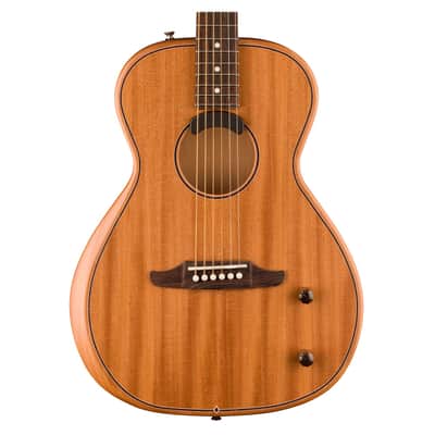Used Fender Highway Series Parlor Acoustic - All-Mahogany w/ Rosewood FB image 1