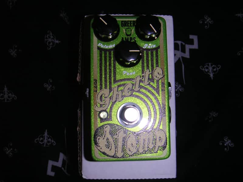 Greer Amps Ghetto Stomp BC107 Limited Edition Green Sparkle - Mint - Free Ship image 1