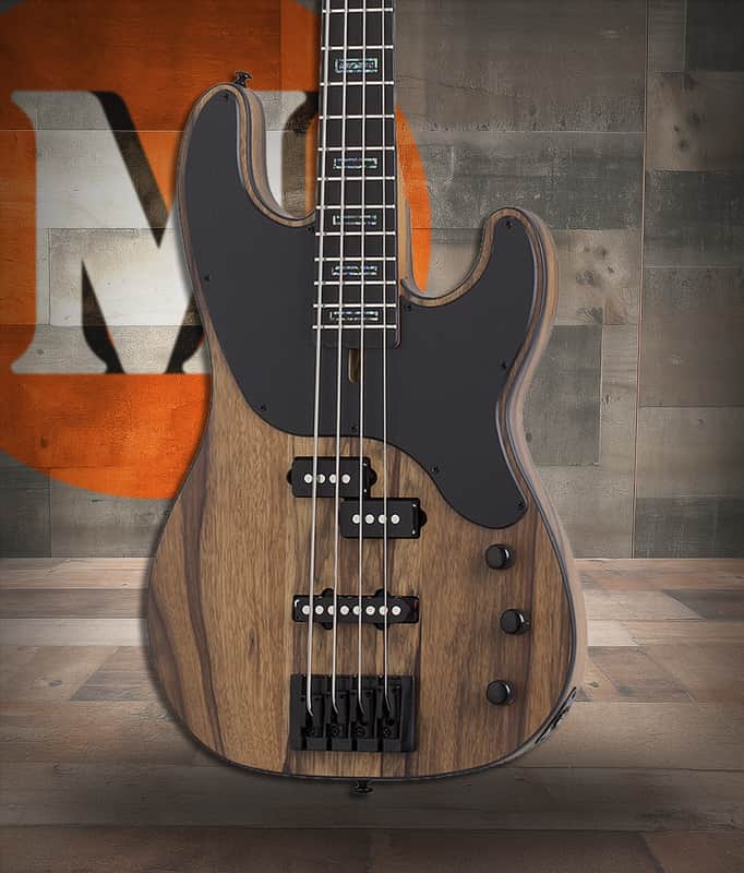 Schecter Model-T 4 Exotic Black Limba - Natural Satin (2832) image 1