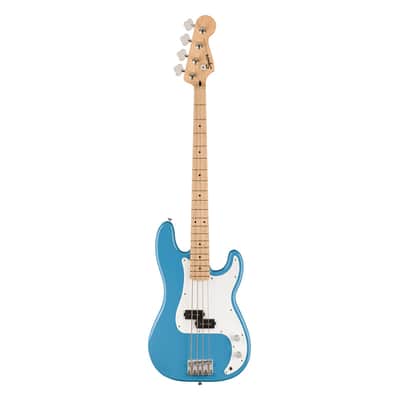 Used Squier Sonic Precision Bass - California Blue w/ Maple FB image 2