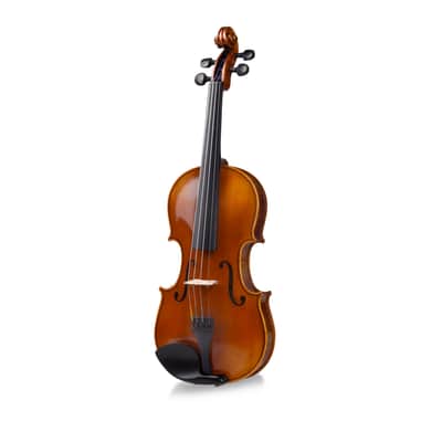Aileen PREMIUM BEGINNER Series Violin Outfit - 4/4 Full Size Solid Wood Ebony Fitted image 5