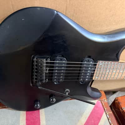 Sterling JP70 John Petrucci Signature 7-String Stealth Black Electric Guitar image 2