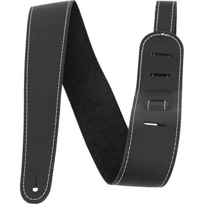 Martin A0046 COURROIE CUIR SLIM NOIRE image 2