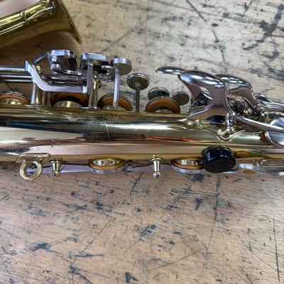 Used Yamaha YAS-23 Alto Sax Saxophone with Case Mouthpiece Neck Strap Just Serviced image 14