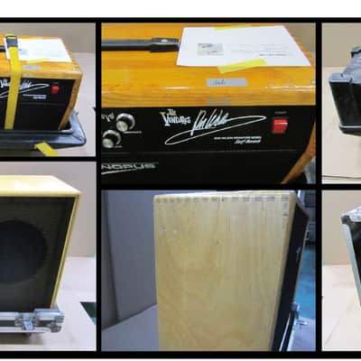 USED by Don Wilson himself on Japan tour. Signature amp with case for sub. image 4
