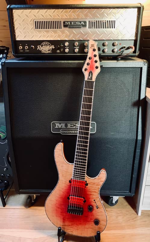 Mayones Regius 7  2019 Custom Blood Burst image 1