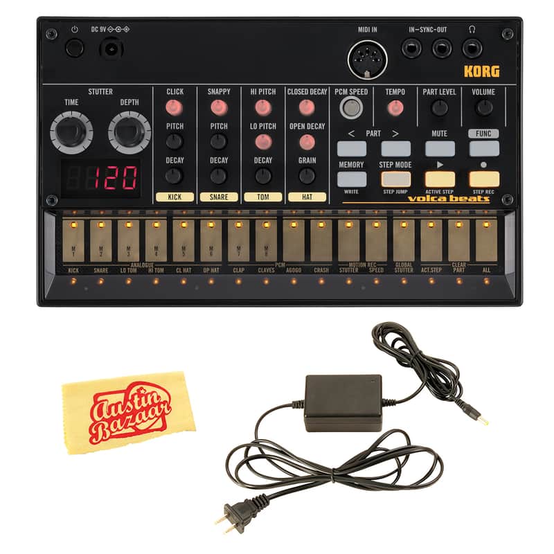 Korg Volca Beats Analogue Drum Machine w/ Power Supply image 1