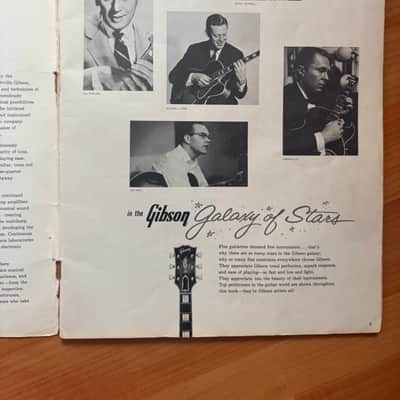 1960 Gibson Full line catalog Burst Es335 Les Paul ES330 Melody Maker PAF Case Candy Vintage imagen 3