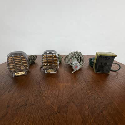 1940’s-50’s Lot Shure CX80, CX44 & RCA Nipper image 1