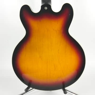 1996 Epiphone Riviera (Peerless Korea) - Vintage Sunburst image 11